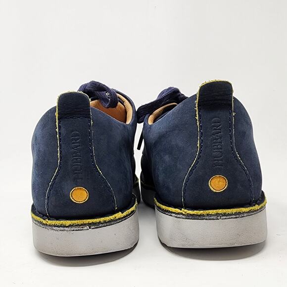 Samuel Hubbard UnSneaker Men 9 Wide Navy Blue Nubuck Comfort Loafer M1100 016 - Picture 5 of 11